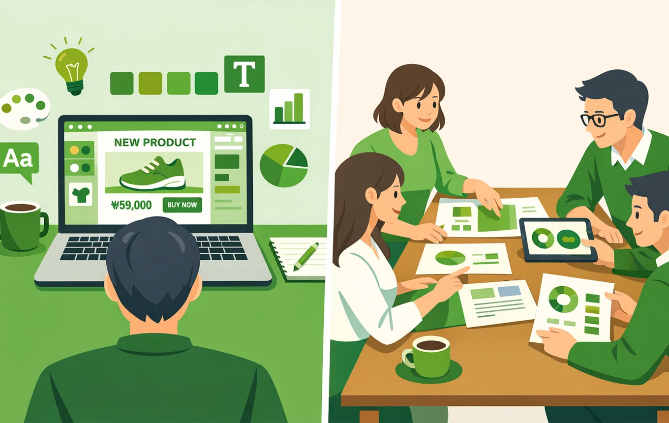 직접 만들까? 외주 맡길까? 상세페이지 제작 완전 비교